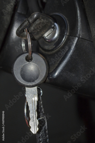 Keys in the ignition lock