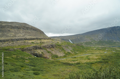 Beautiful view in summer,Iceland © pulpitis17