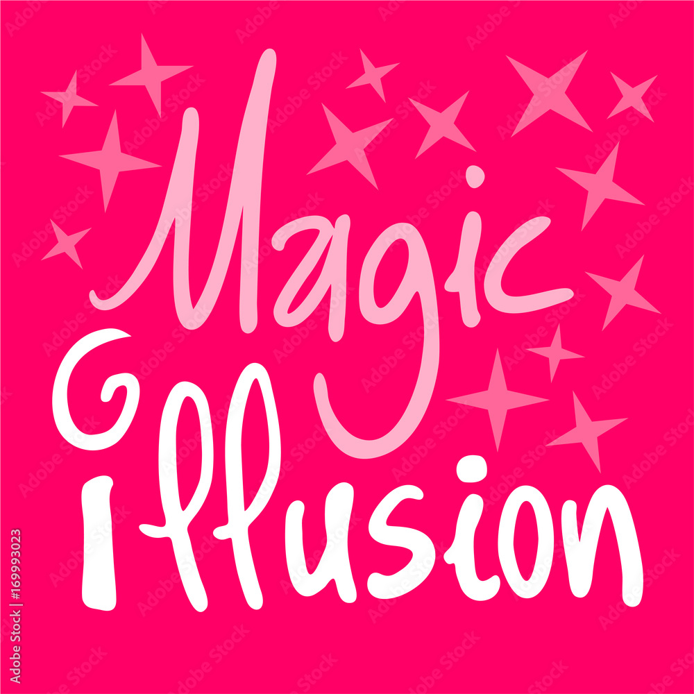 Magic illusion symbol
