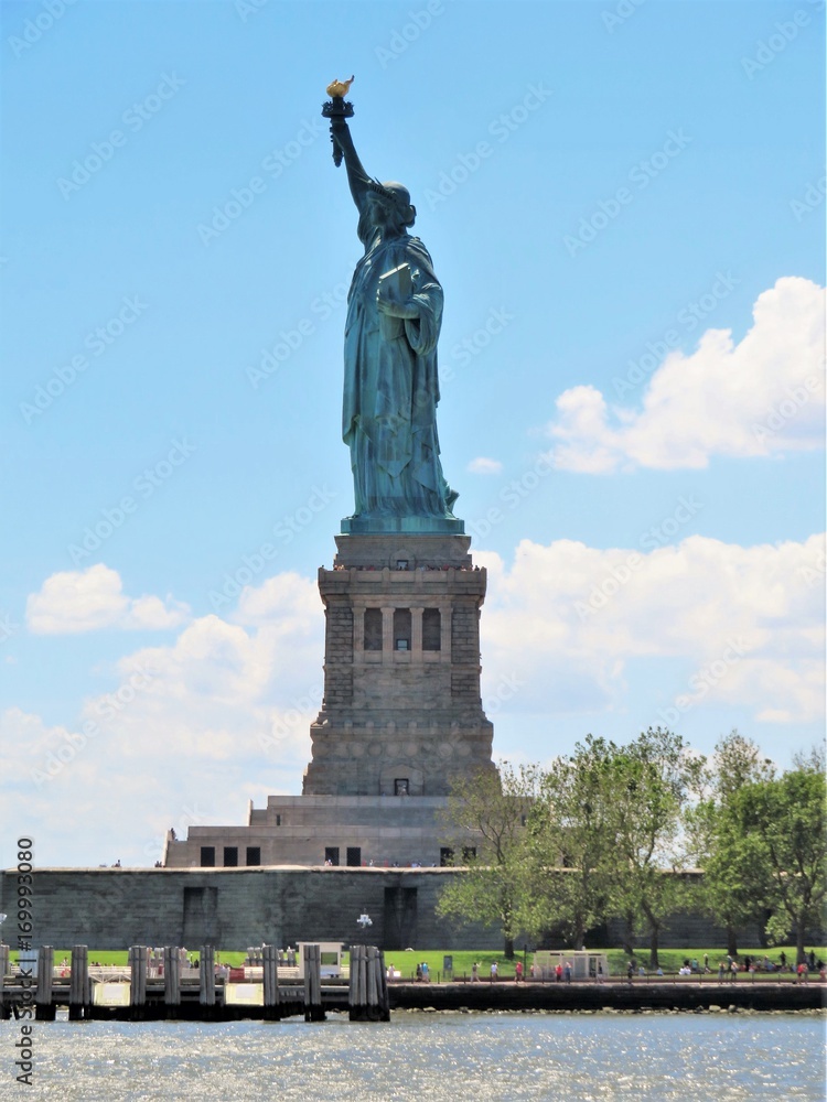 Obraz premium The Statue of Liberty in New York City