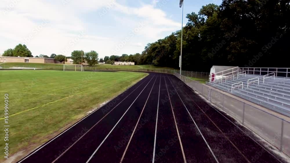 Outdoor Aerial Track and Field Outdoor Aerial Track and Field