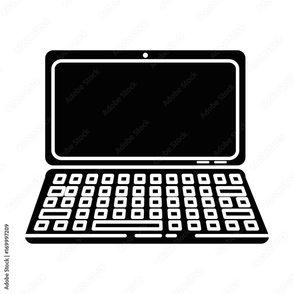 laptop computer isolated icon vector illustration design laptop computer isolated icon vector illustration design