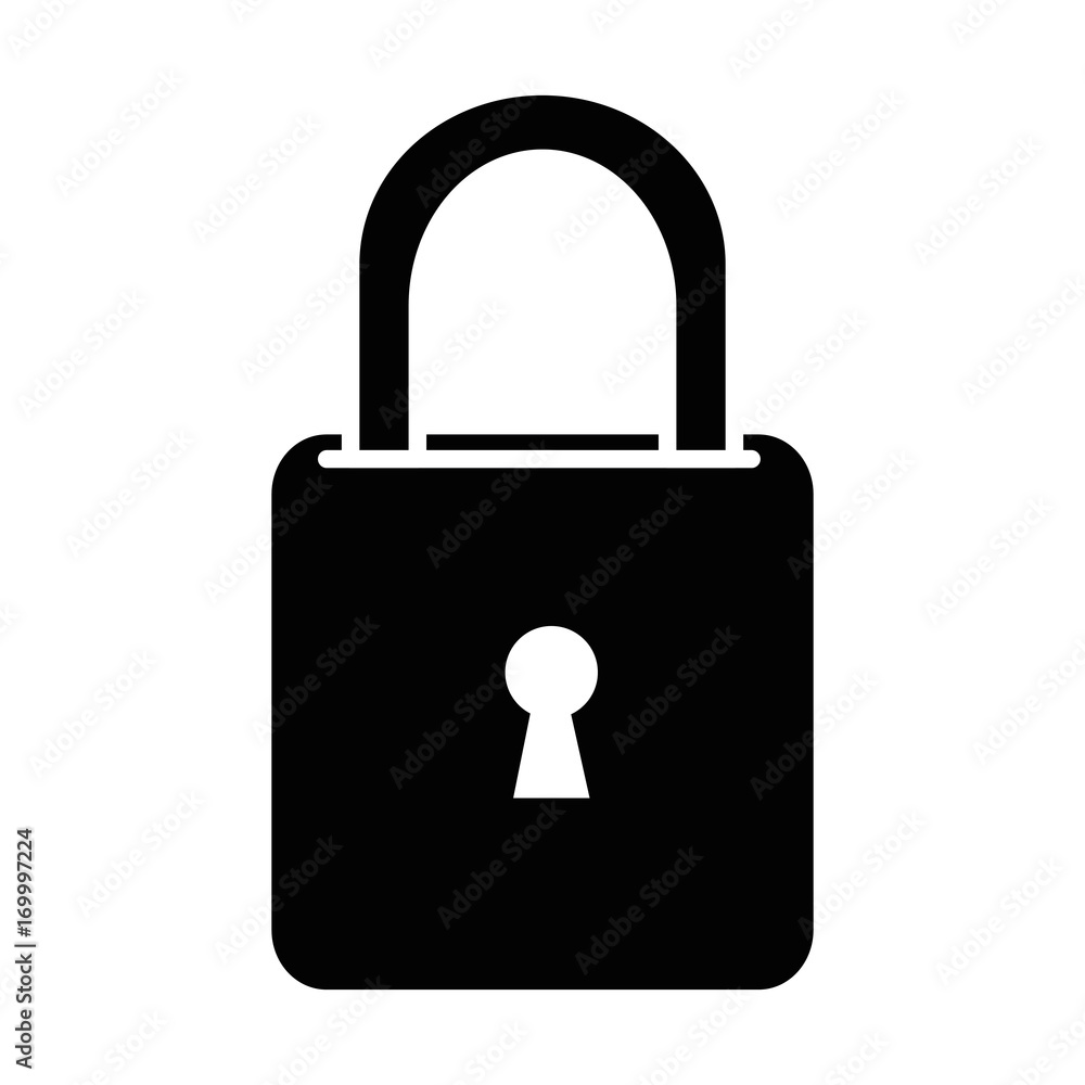 safe secure padlock icon vector illustration design safe secure padlock icon vector illustration design