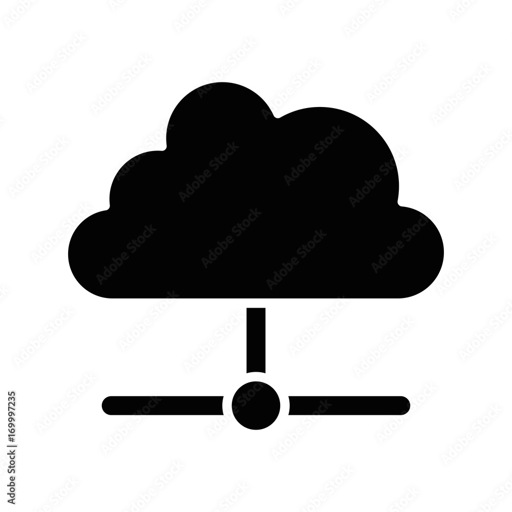 cloud computing isolated icon vector illustration design cloud computing isolated icon vector illustration design