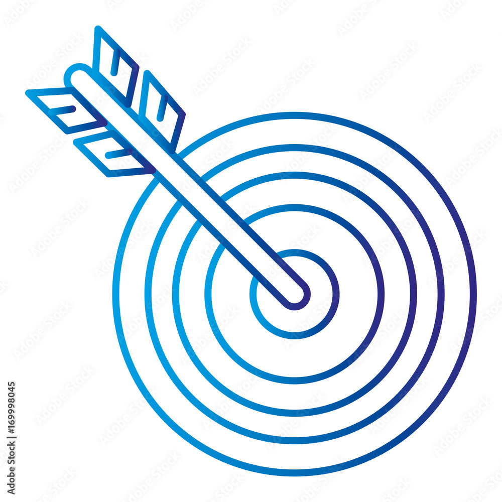 target with arrow icon vector illustration design target with arrow icon vector illustration design