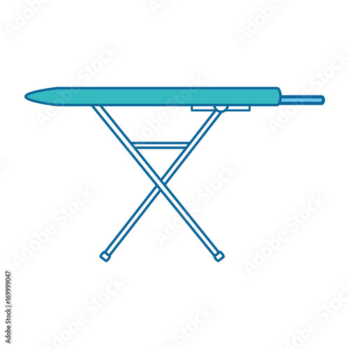 ironing board isolated icon vector illustration design