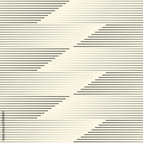 Seamless Horizontal Line Background. Minimal Wrapping Paper Design