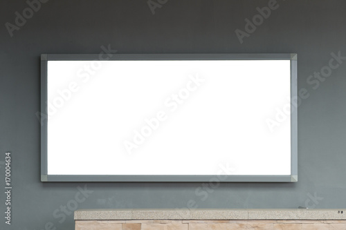 Wallpaper Mural Large blank billboard on a street wall, banners with room to add your own text Torontodigital.ca