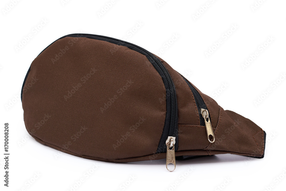 banana waist bag isolated on white background banana waist bag isolated on white background