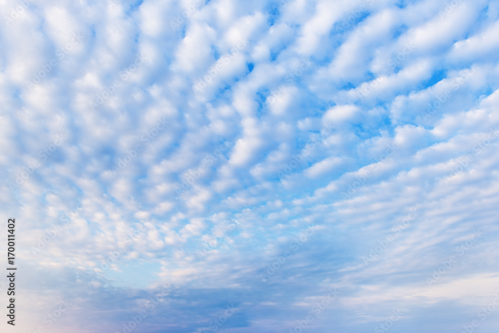 Abstract background with cloudscape