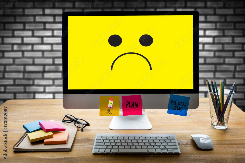Depressive emotions concept, smiley face emoticon printed depression and sad pessimistic face sadness Depressive emotions concept, smiley face emoticon printed depression and sad pessimistic face sadness