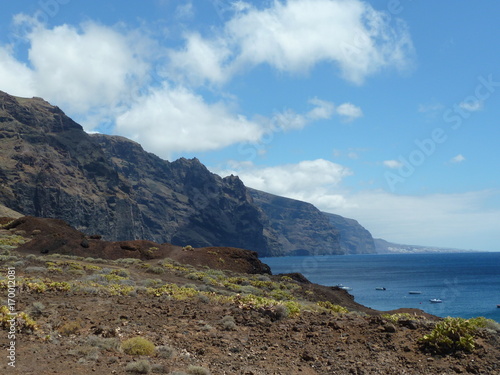 Coast line of Tenerife, Cliffs of the Giants