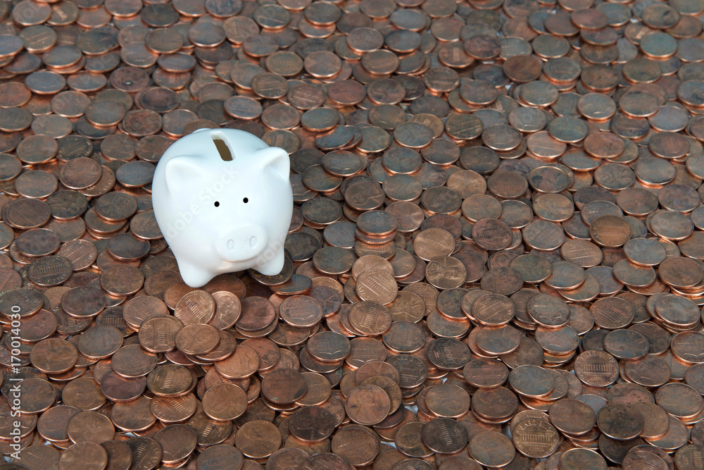 Penny piggy bank deals