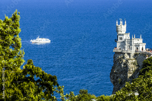 Foto Krim, Burg Schwalbennest, Ukraine, Jalta Umgebung