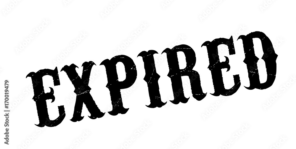 Expired rubber stamp. Grunge design with dust scratches. Effects can be easily removed for a clean, crisp look. Color is easily changed. Expired rubber stamp. Grunge design with dust scratches. Effects can be easily removed for a clean, crisp look. Color is easily changed.