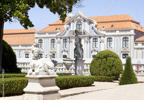 The castle of Queluz in Portugal.