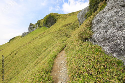 徳島県三好市　三嶺　遊歩道からの風景 photo