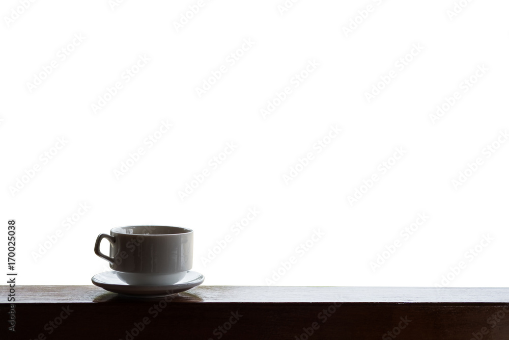 Cup of hot drinks with steam on wood table, isolated on white background, hot coffee, tea, chocolate and etc. Cup of hot drinks with steam on wood table, isolated on white background, hot coffee, tea, chocolate and etc.