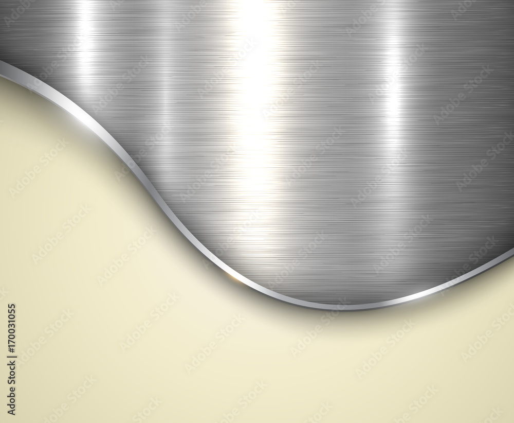 Background silver metallic with brushed metal texture and copy space Background silver metallic with brushed metal texture and copy space
