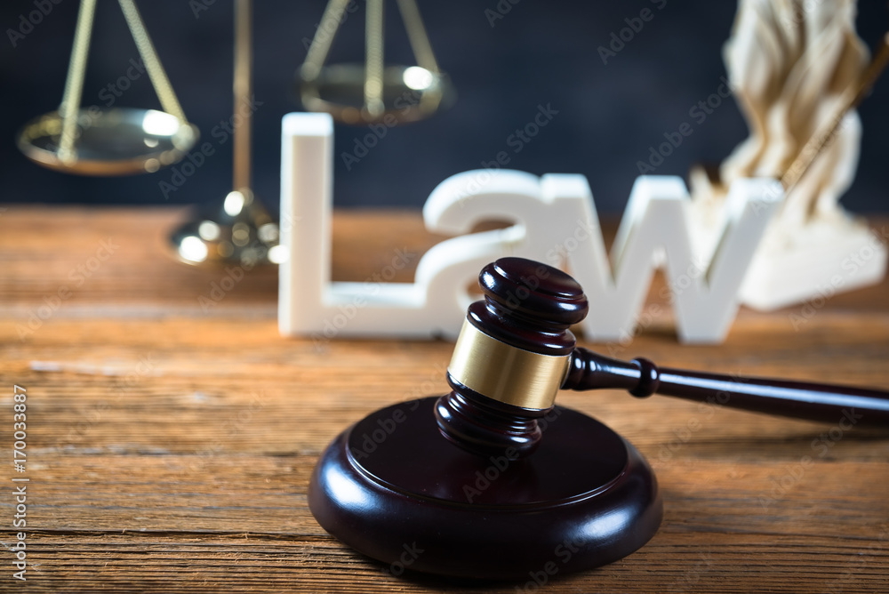 law symbols in courtroom law symbols in courtroom