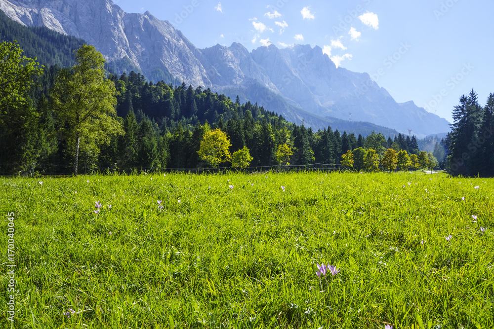 Landscape near Garmisch-Partenkirchen, Bavaria