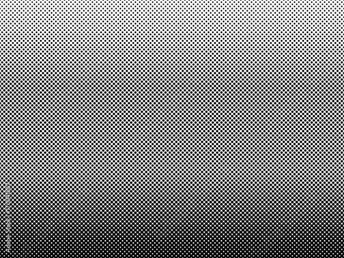 Vertical gradient halftone dots background. Pop art template, texture. Vector illustration.