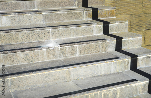 Fototapeta Stone stairs walkway stairs outdoor and background