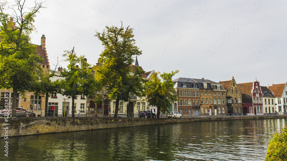 Obraz premium Bruges canal