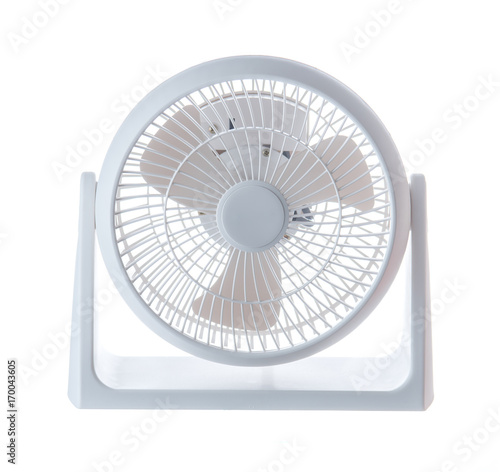 Electric Fan isolated on white