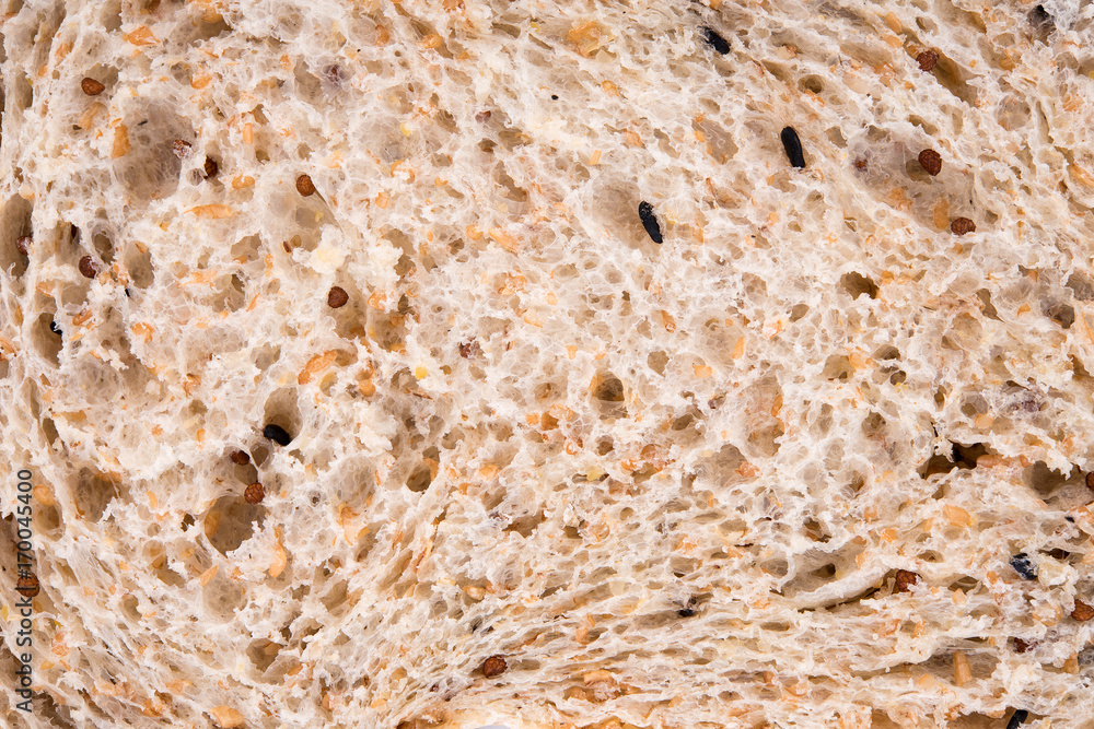 whole wheat bread background