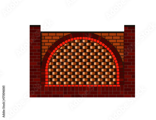  brick fence