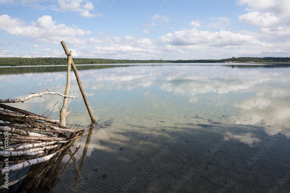 Fototapeta premium Landscape of water