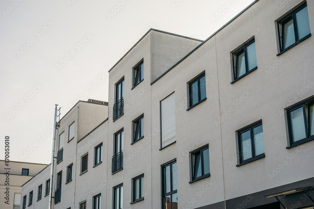white apartment complex at berlin