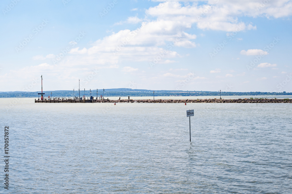 Lake Balaton waterfront