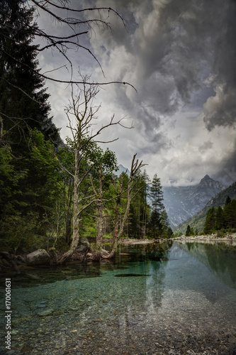 a green lake