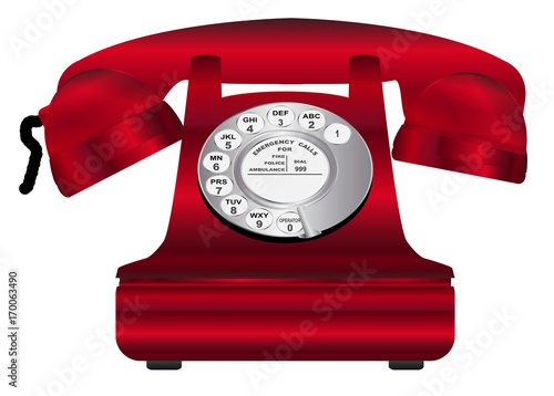 Big Red Telephone