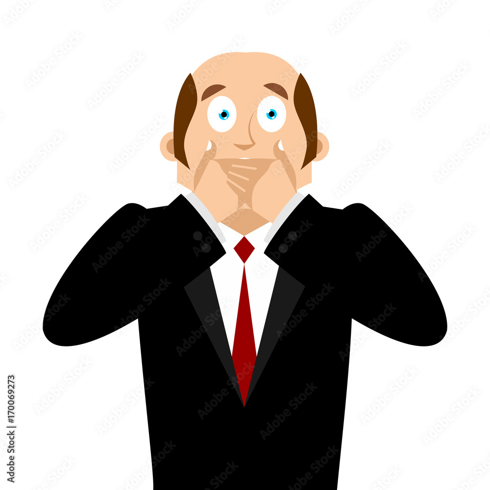 OMG boss Facepalm. Oh my god businessman is frustrated. Disappointment manager. Illustration of frustration OMG boss Facepalm. Oh my god businessman is frustrated. Disappointment manager. Illustration of frustration