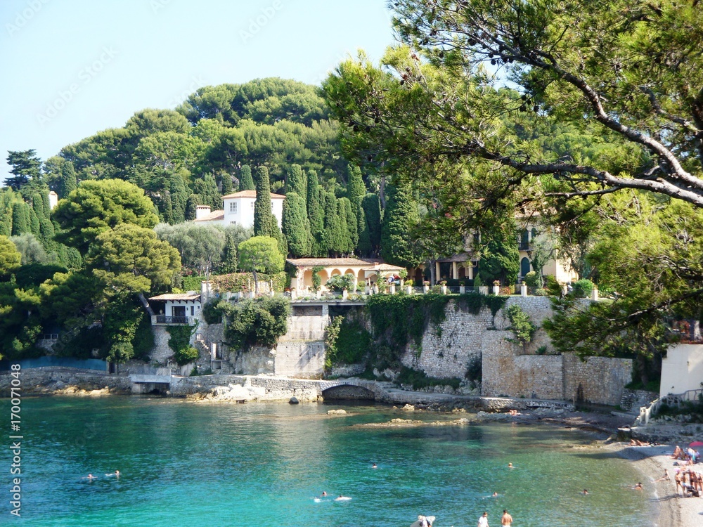 Paloma Beach St. Jean Cap Ferrat France Stock Photo Adobe Stock