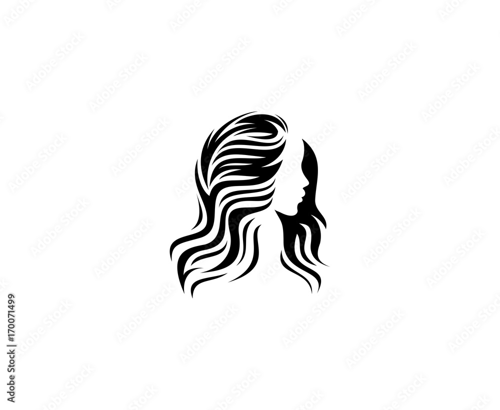 Naklejka premium Beauty logo