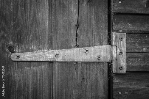 Shed door hinge