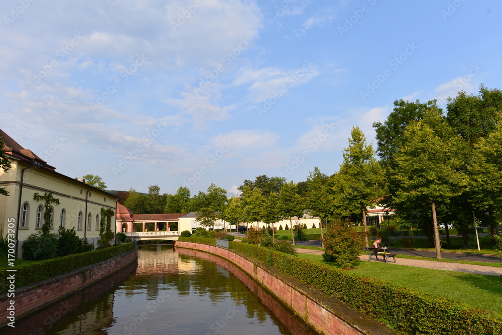 Kurpark Staatsbad Brückenau Bayern 
