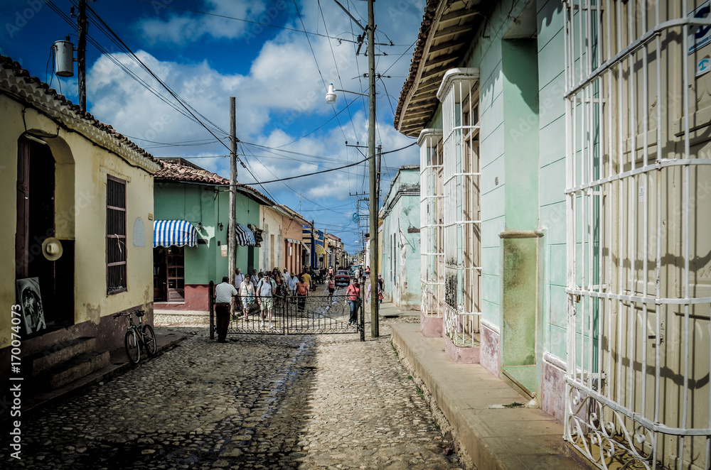 Straßenszene, Trinidad de Cuba