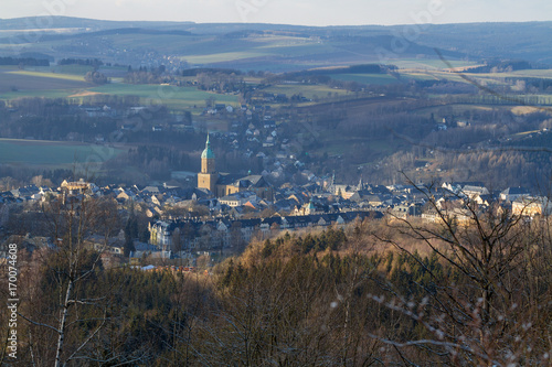 Blick nach Annaberg-Buchholz