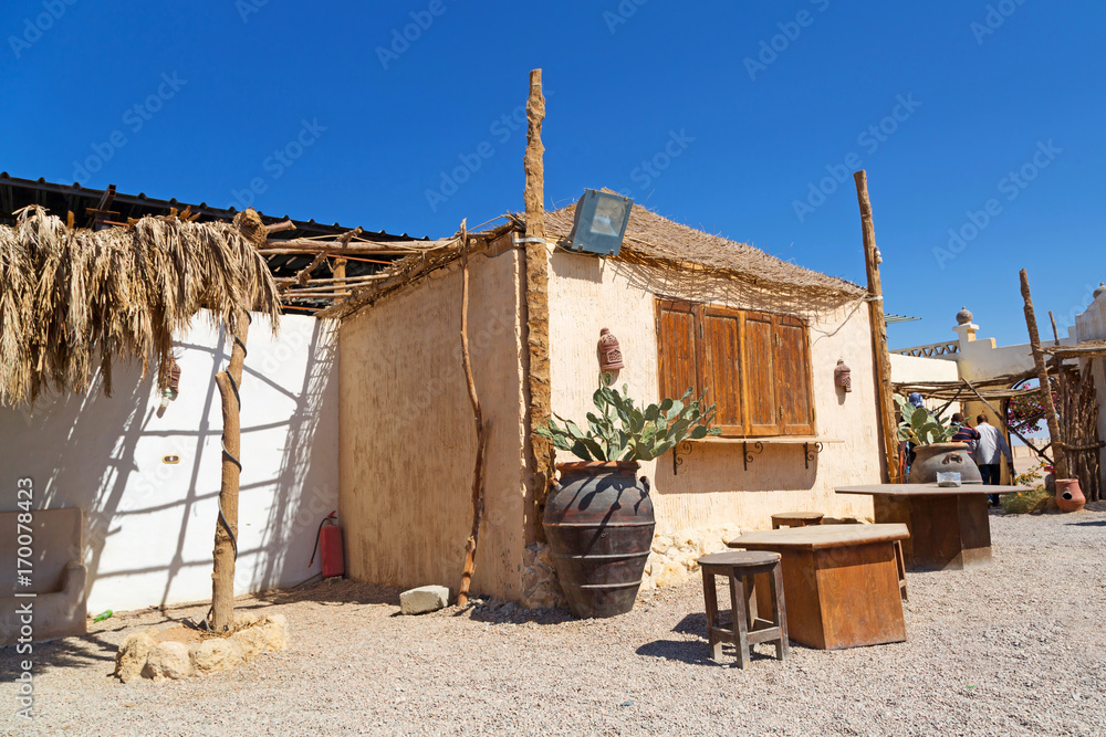 Traditional architecture on the desert, Egypt Traditional architecture on the desert, Egypt