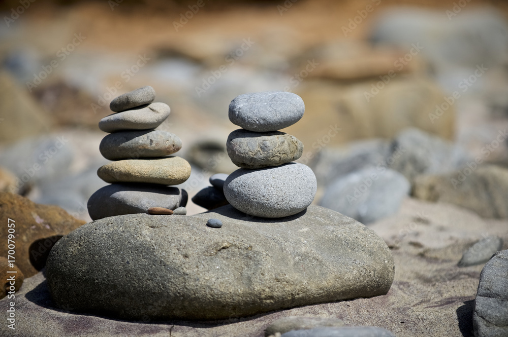 Rocks on a beach