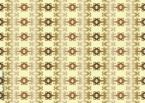 vector abstract, repeating pattern on light yellow background