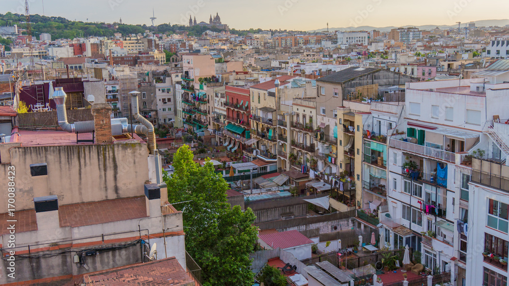 Fototapeta premium Barcelona Cityscape