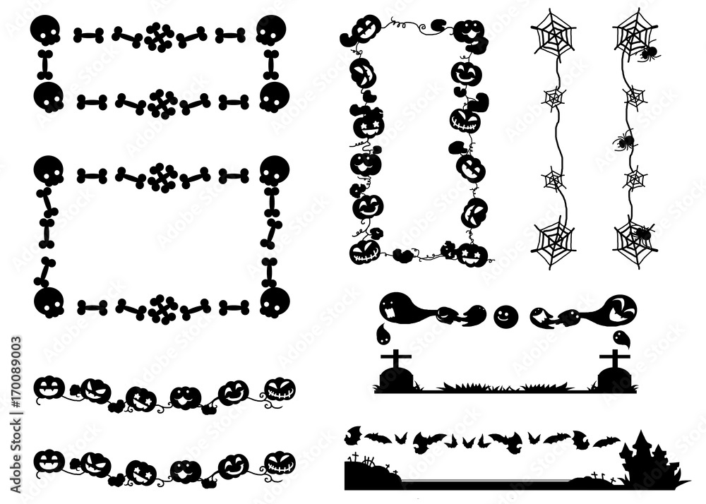 Fototapeta premium Moldura de dia das bruxas
