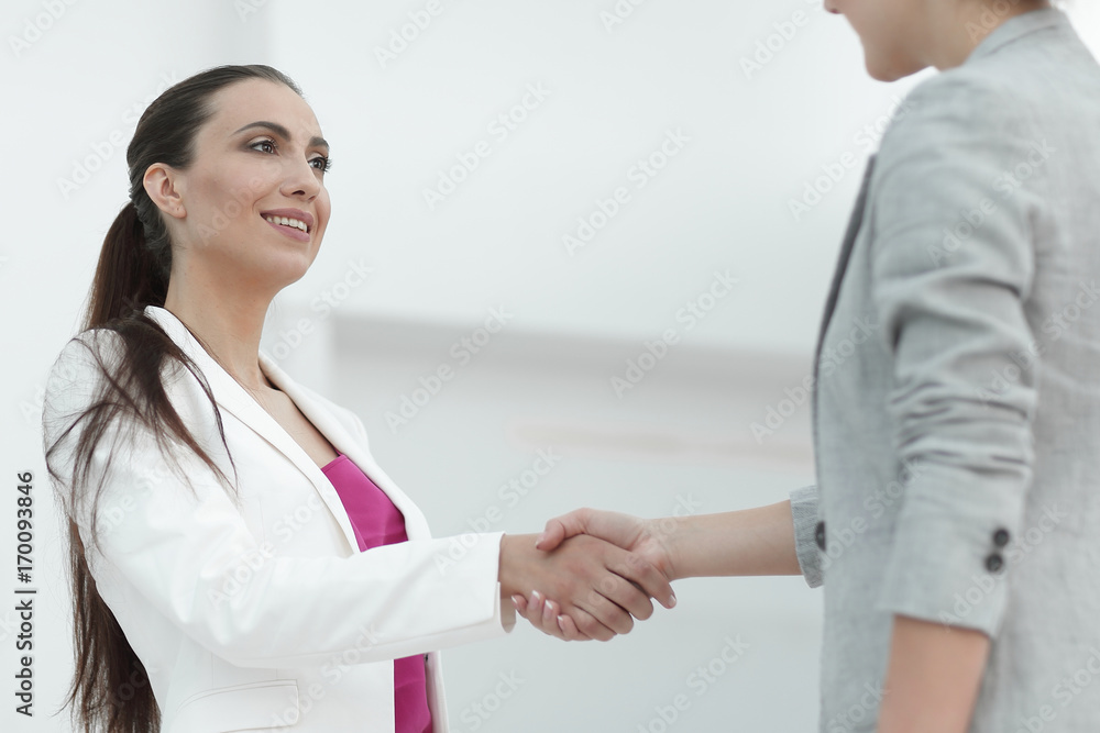 business concept.handshake of business partners business concept.handshake of business partners