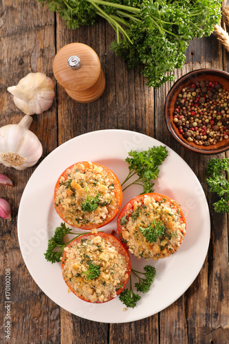 baked tomato